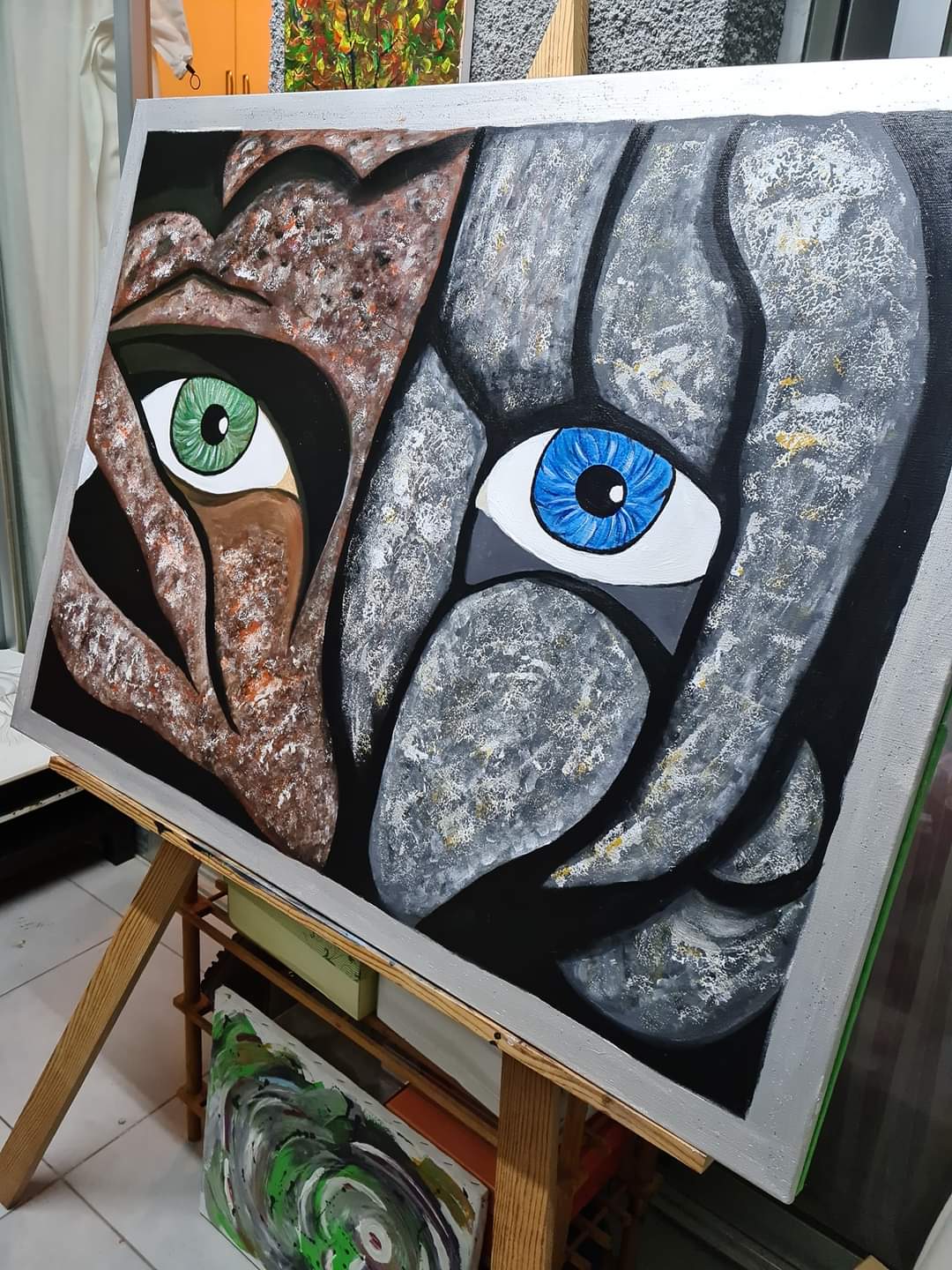 Stone does not speak