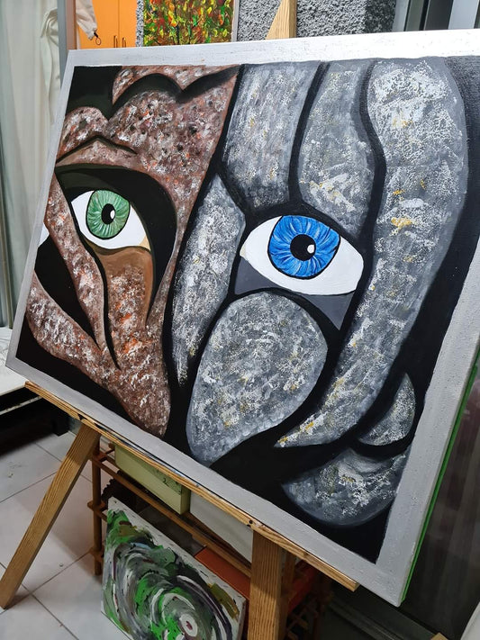 Stone does not speak